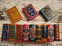 Del Prado Miniature Books Classics Library Your Choice Of Titles Leather Mini
