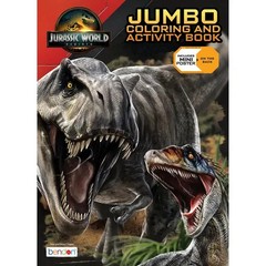 Jurassic World Jumbo Coloring and Activity Book