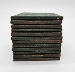 Little Leather Library Books Green Cover Man Without A Country by Hale
