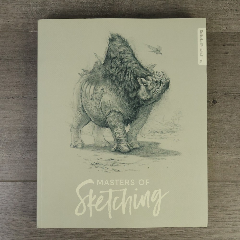 MASTERS OF SKETCHING By 3dtotal Publishing Eliza Process Art Book