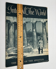 Vtg INTO ALL THE WORLD-The Acts of the Apostles-1963 American Bible Society