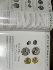 Autographed Copy! “Money of the Bible” by Bressett. Excellent Condition! X333