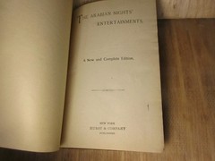 The Arabian Nights’ Entertainment Hardcover Hurst Pub 1890’s-1900’s Good