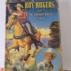 Roy Rogers and The Gopher Creek Gunman Whitman Publishing 1945 HCDJ Western