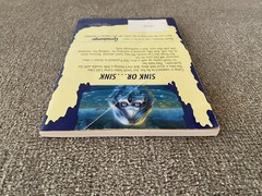 Good Thin Edition 1st print Goosebumps #56 The Curse of Camp Cold Lake ~ Stine