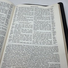 New Scofield Concordance Bible Oxford 1967 Black Morocco Leather King James KJV