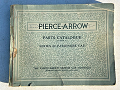 PIERCE ARROW SERIES 80 PARTS CATALOGUE 204 SHOP DEALER MANUAL AUTO REPAIR 166pg