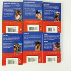 Lot of 6 Vintage Texas Love Stories Lone Star Lullabies Paperback Books