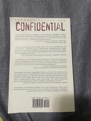 Confidential By John Nolan, paperback/ brand New, free Shipping Worldwide/NEW