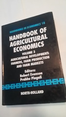 Handbook Of Agricultural Economics volume 3 book agricultural development