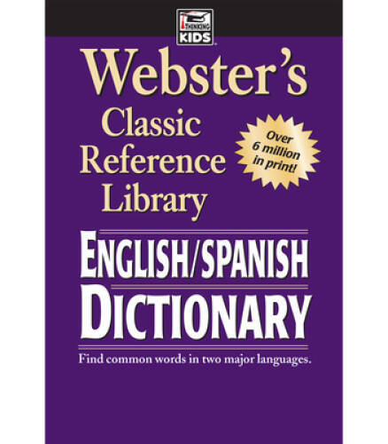 Webster’s English SPANISH Dictionary – Paperback – GOOD