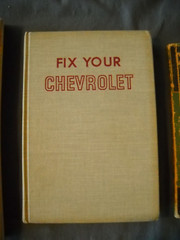VINTAGE CHEVROLET REPAIR MANUALS LOT FIX YOUR CHEVY 1930S TO 1967 RAT ROD BOOKS
