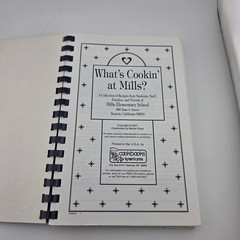 Morris Press Mills Elementary School Cookbooks 1993 Set of 2 FAIR Vtg Nostalgia