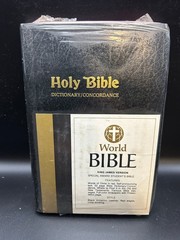 Holy Bible KJV Special Award Student’s Red Letter World Bible Dictionary