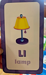 3D Alphabet Flash Cards Think & Blink School Zone, Complete, EXC