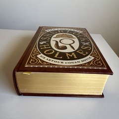 The Complete Sherlock Holmes by Sir Arthur Conan Doyle Leather Bound Hardcover