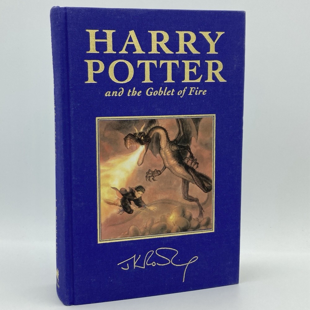 Harry Potter & The Goblet of Fire – J.K. Rowling (Deluxe edition, 1st print)