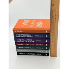 Arcturus Publishing Grimm’s Fairy Tales & World Fairy Tales 7 Book Set Journal