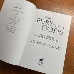 Fury of the Gods by John Gwynne (2024, Trade Paperback)