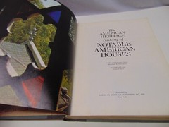 1971 Hardcover Notable American Houses book American Heritage 383 pages