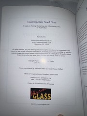 Contemporary Fused Glass by Not Available (2010, Trade Paperback)