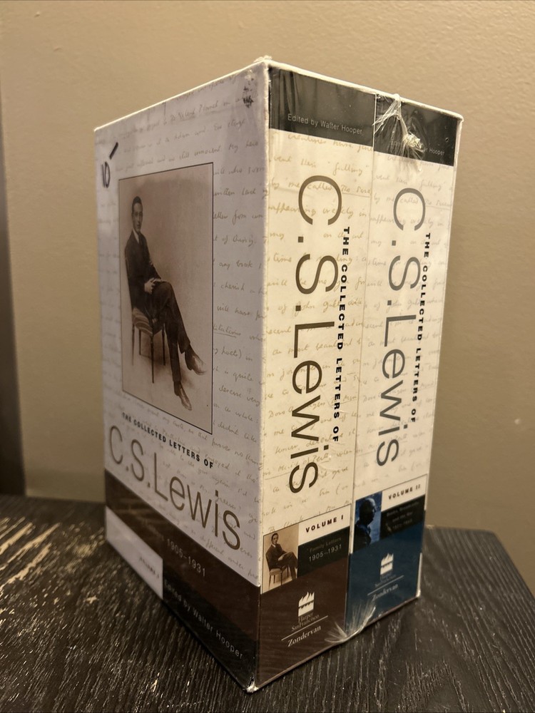 The Collected Letters Of C.S. Lewis Volume 1 2 Walter Hooper I II 1905 1931 1949