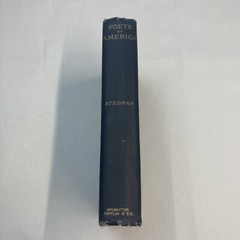 Rise of Poetry in America National Sentiment Emerson Poe Poets of America 1899