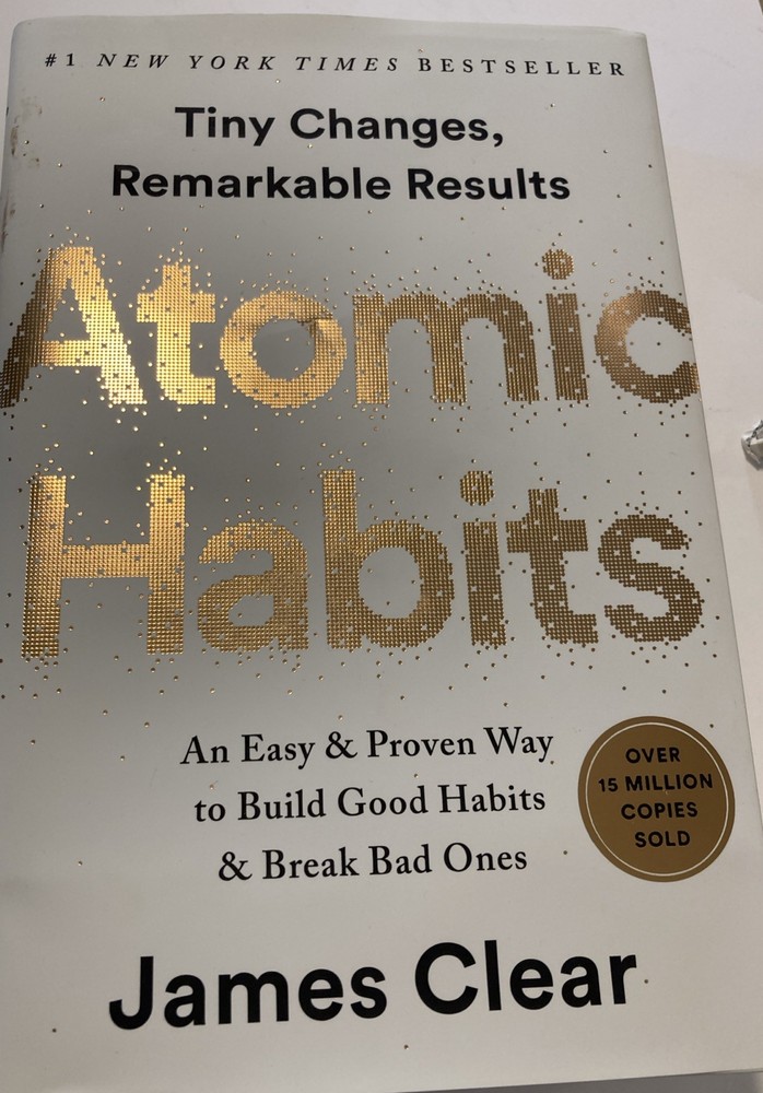 Atomic Habits by James Clear Build Good Habits Preowned
