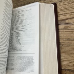 NIV Life Application Study Bible by Ronald A. Beers (1997, Hardcover)