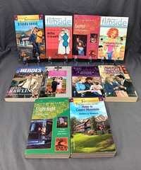 Huge Romance Paperback Lot 52 Books Harlequin Silhouette Dailey Novak Mixed PB