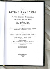2 Hermetic Sewn 2020 HB’s DIVINE PYMANDER HERMES, VIRGIN OF THE WORLD, not POD