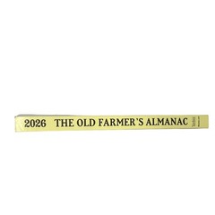 The Old Farmer’s Almanac 2026 Paperback Weather Gardening Astrology NEW