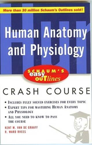 Schaum’s Outline of Human Anatomy and Physiology – Paperback – VERY GOOD