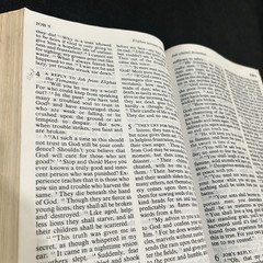 1971 The Living Bible: Paraphrased: Large Print Red Letter Edition Hardcover