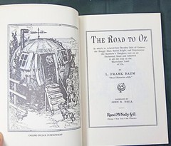 THE ROAD TO OZ L. Frank Baum Softcover Rand McNally (1970’s reprint)