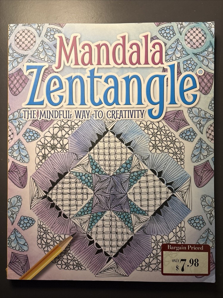 Mandala Zentangle by Jane Marbaix (2015, Trade Paperback)