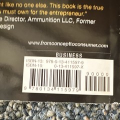 FT Press From Concept to Consumer: Turn Ideas Into Money Phil Baker PB English