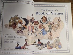 Children’s Book of Virtues by William J. Bennett (1995, Hardcover)
