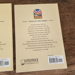 Saddleback Books American History Fight For Freedom Before The Civil War