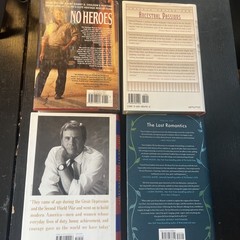 Quick Sale – Bulk Book Lot of 4 – Various Titles See Photo for Condition (B5)