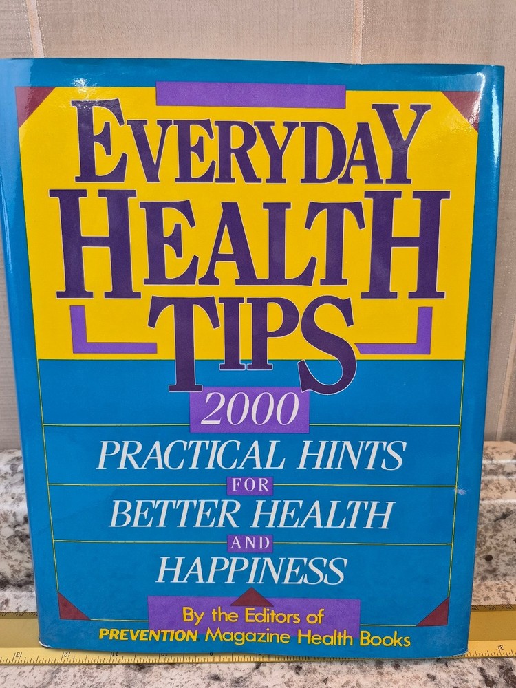 Everyday Health Tips 2000 Practical Hints Prevention Magazine Health Books