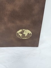 The World Book Atlas 1971 Hard Cover Maps Populations Moon Photos 392 Pages