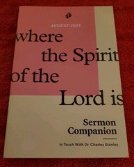 Sermon Companion August 2025 Where The Spirit Of The Lord Is (Paperback)