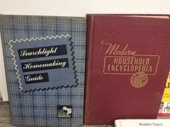 Modern Household Encyclopedia lot Deluxe Edition Vintage Homemaking Guide