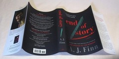 SIGNED End of Story by A.J. Finn FIRST EDITION WITH PAW STAMP New