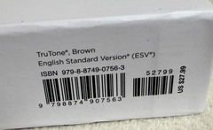 Holy Bible : ESV Compact Bible TruTone, Brown, Red Letter Edition