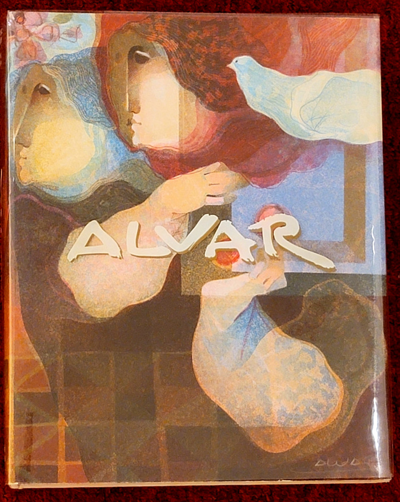 Sunol Alvar Deluxe Book 1993 Signed Lithograph Book Cover & dedicated by Alvar