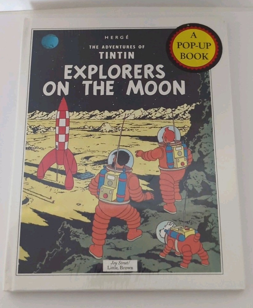 EXPLORERS ON THE MOON/POP UP BOOK (THE ADVENTURES OF By Herge – Hardcover Sealed
