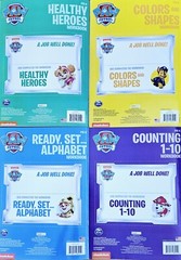 Paw Patrol Pre-K Workbook set of 6 Brand New