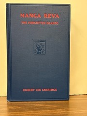 Manga Reva : The Forgotten Islands by Robert Lee Eskridge – 1st Edition – 1931